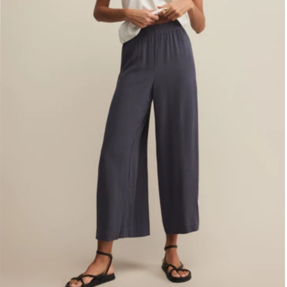 Z Supply Navy Wide-Leg Pants